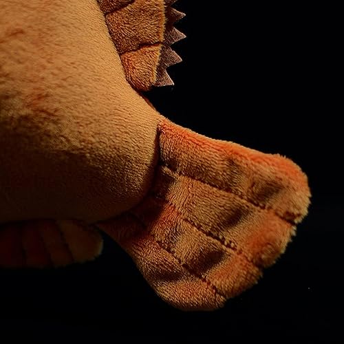 Miniatura 8 de Anglerfish - Juguete de peluche de pez pescador de simulación de 10 pulgadas, juguetes de peluche espeluznantes suaves de pez linterna, pez