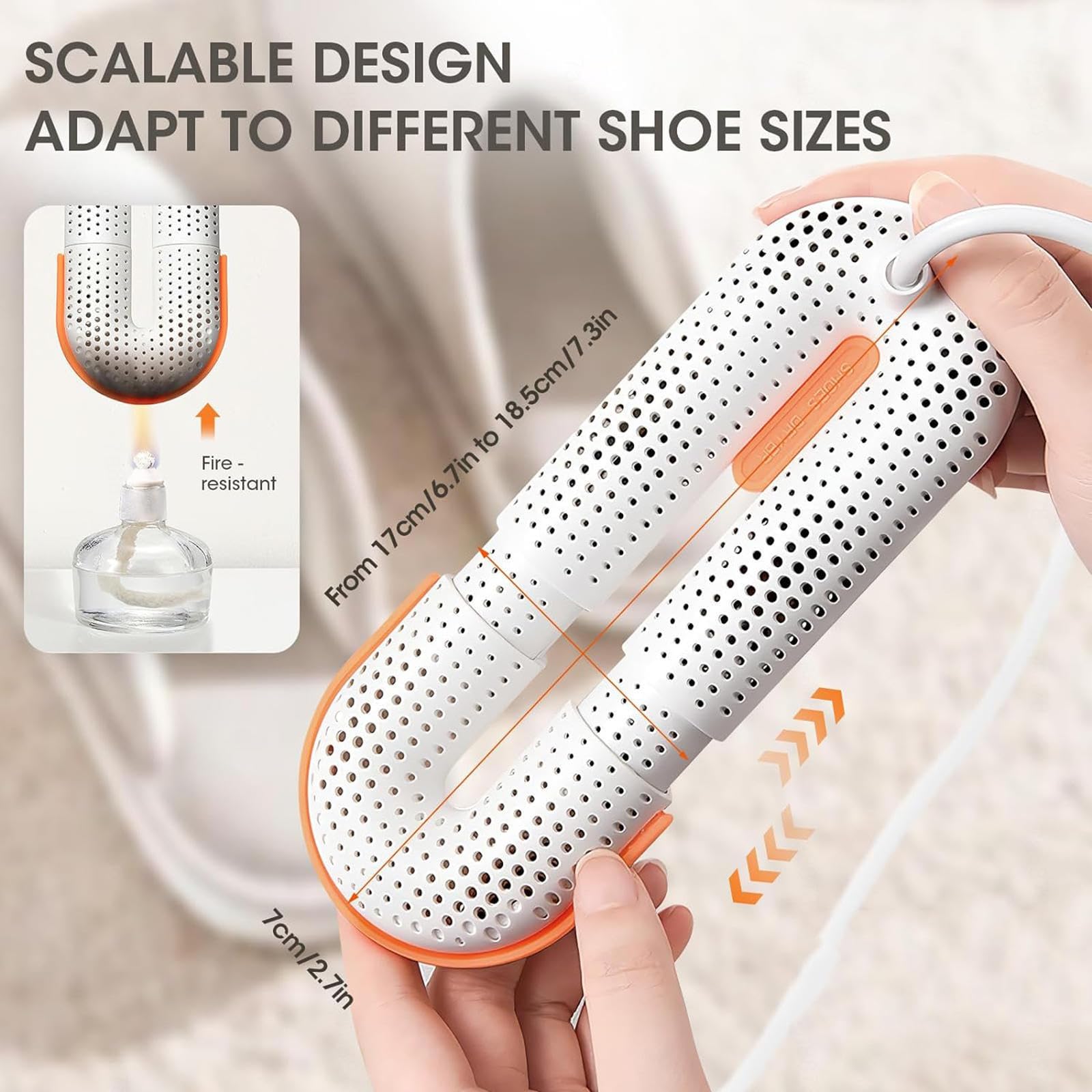 Asciugatore Per Scarpe E Stivali Con Timer - Ideale Per Calzature Sportive, Casa E Viaggio