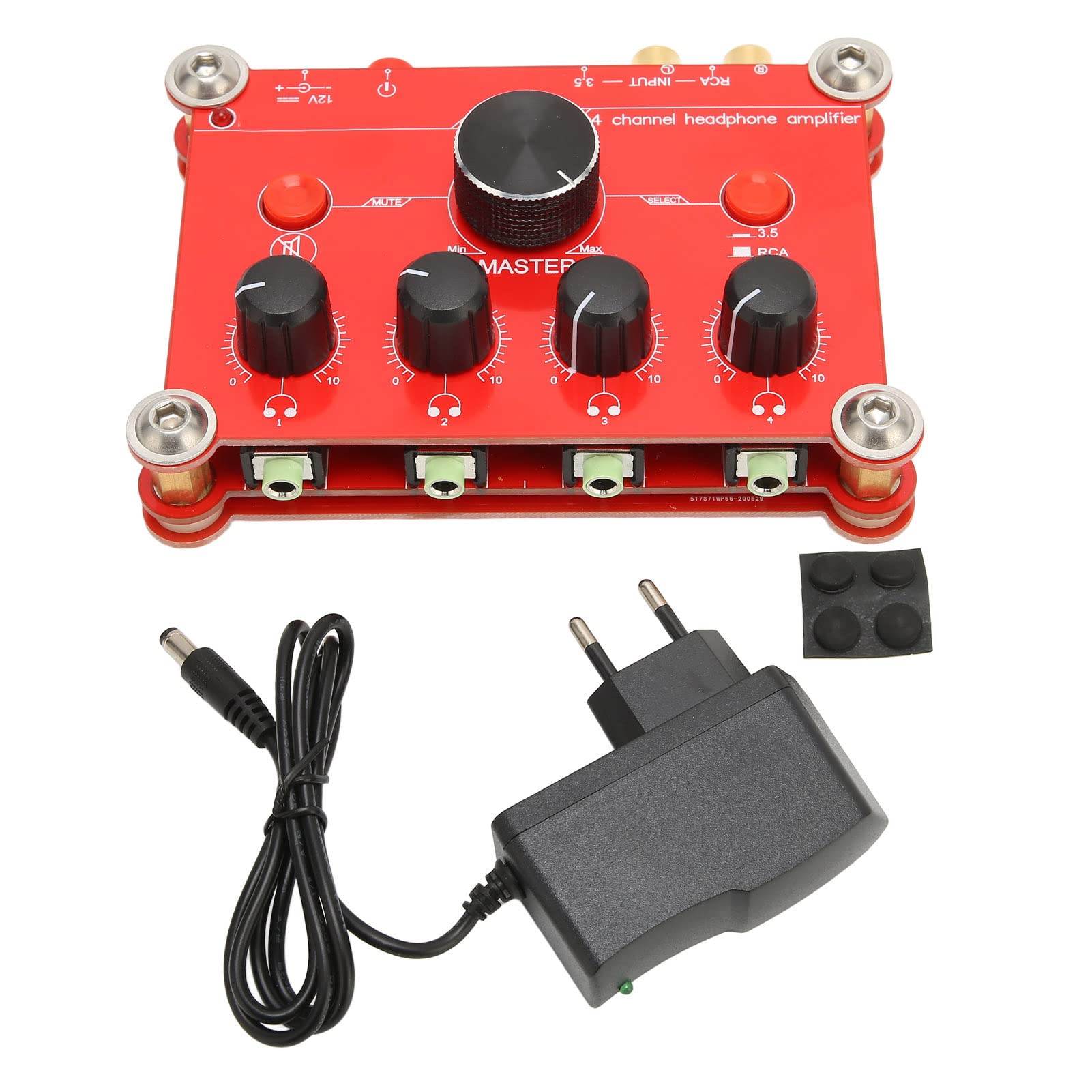 Amplificateur de Casque à 4 canaux, Module Audio indépendant de contrôle du Volume