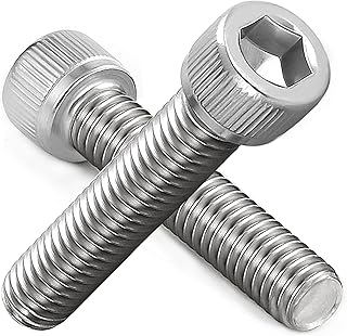 Sponsored Ad – AMLOOPH M8 Screws, M8 X 25mm Allen Socket Head Cap Screws/Bolts - 8mm Diameter Fully Threaded M8 Bolts 25mm...