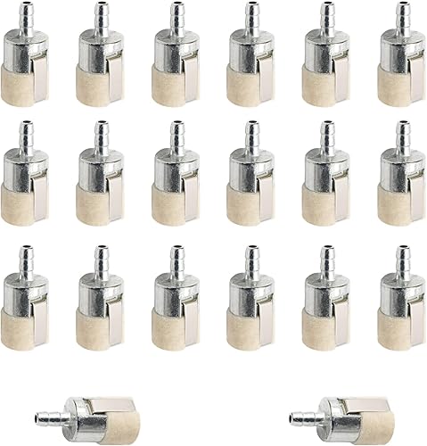 laffoonparts - 20 piezas de repuesto de filtro de combustible para 125-527 Robin 3112 repuesto para Stihl FC75 FS85 repuesto para recortadora de