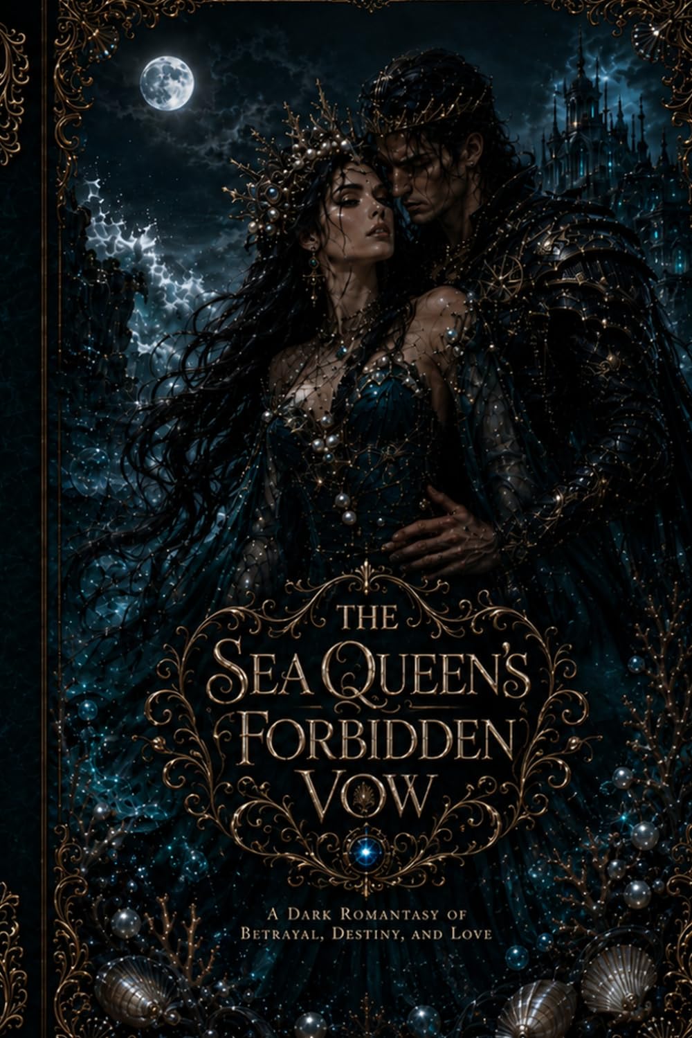 THE SEA QUEEN'S FORBIDDEN VOW: A Dark Romantasy of Betrayal, Power, and Forbidden Love (The Crownbound Hearts Saga)