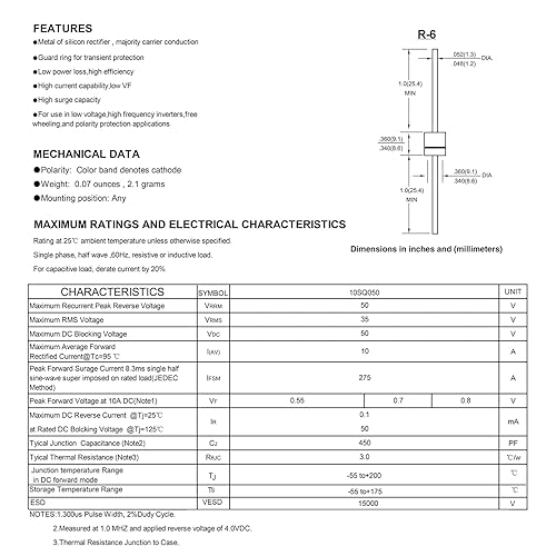Miniatura 42 de 35 PCS 1N5349B 5W 12V Zener Diodo 5349 5Watt 12Volt Diodos de potencia automotriz diodos unidireccionales DO-201AD paquete
