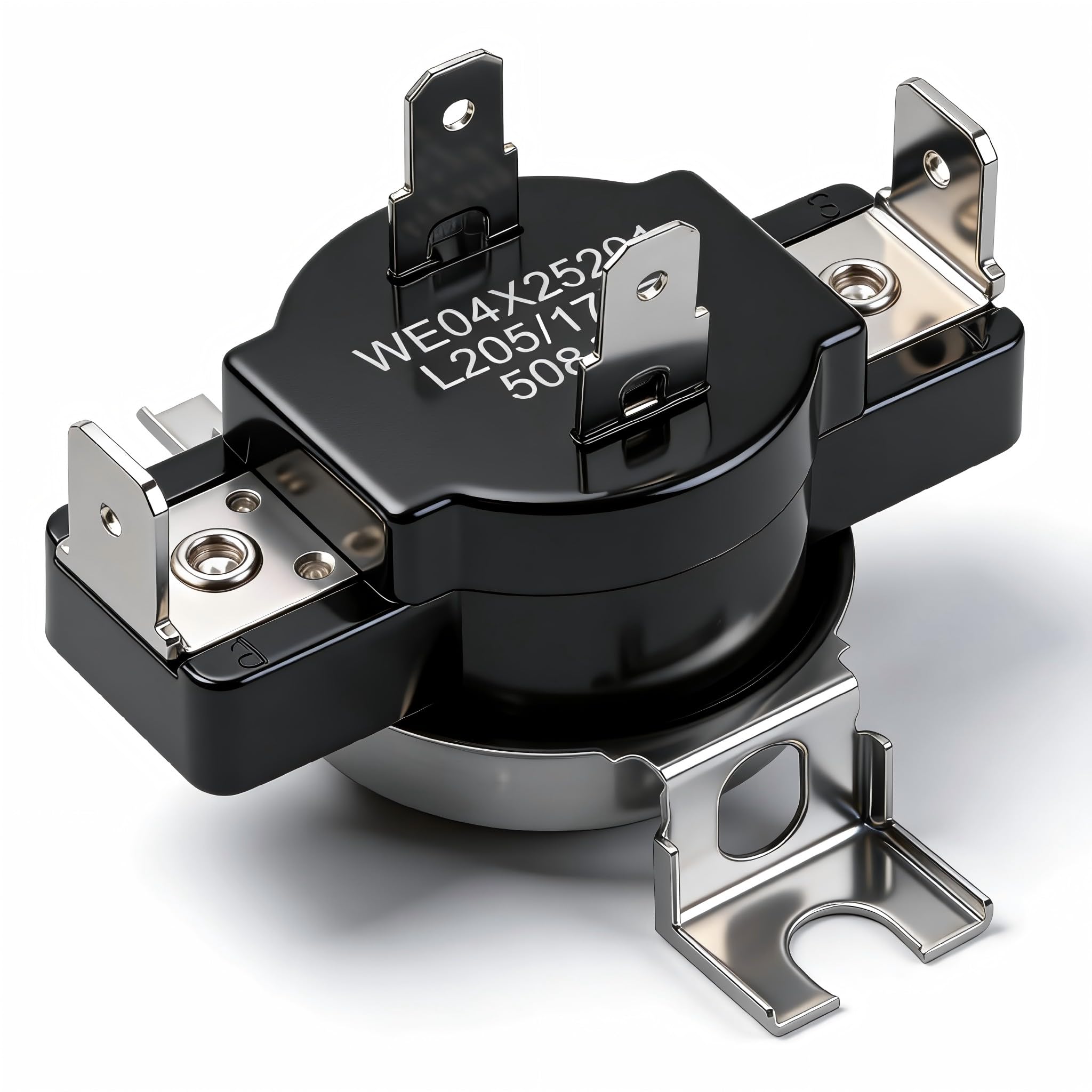 WE04X25201 - Termostato de entrada para secadora GE, sustituye al número de pieza WE04X25201, AP6040078, 4587508 y PS11772030, compatible con los modelos 5TX62E9ST0WS, 5TX62G9ST0WS HTX21EASK0WW, para