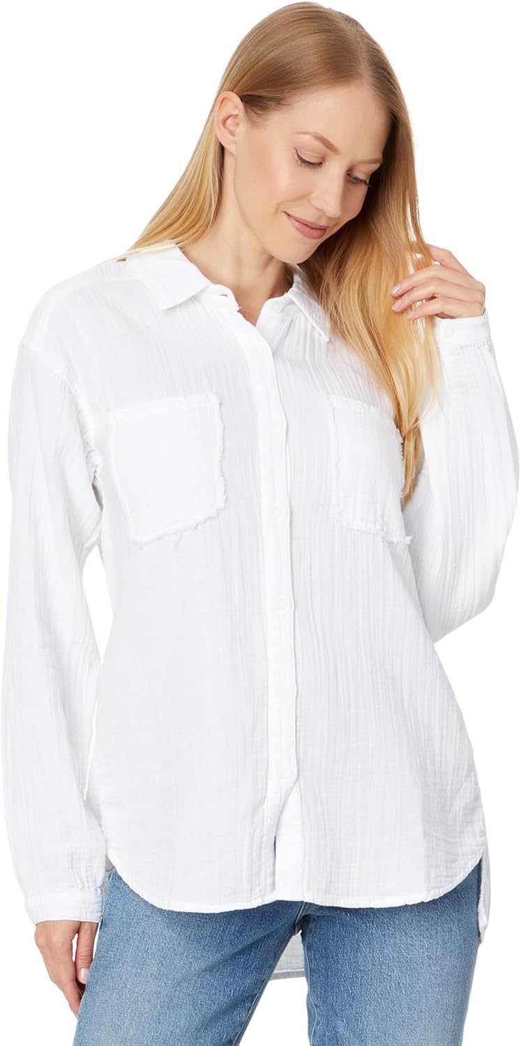 Mod-O-Doc Women's Long Sleeve Button-up Shirt