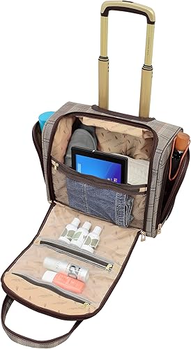 Vista 10 de LONDON FOG Brentwood II - Juego de 4 piezas con bolsa de asiento capuchino Capuccino London Fog Brentwood II - Juego de 4 piezas con bolsa debajo