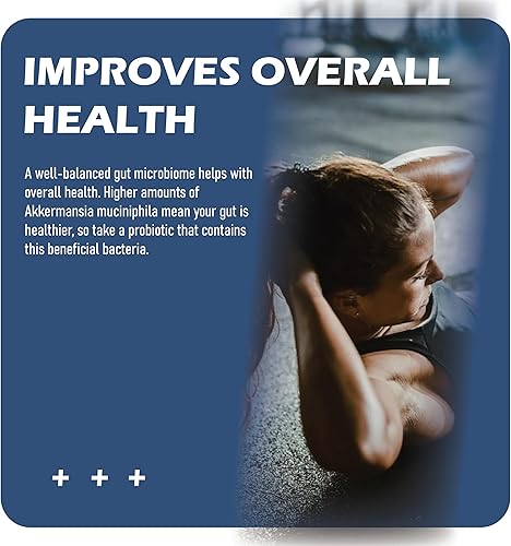 Miniatura 4 de Akkermansia Probiótico con fibra prebiótica  Aumenta la producción de GLP-1, liberación retardada, probado por terceros, cepa viva 100M AFU para la
