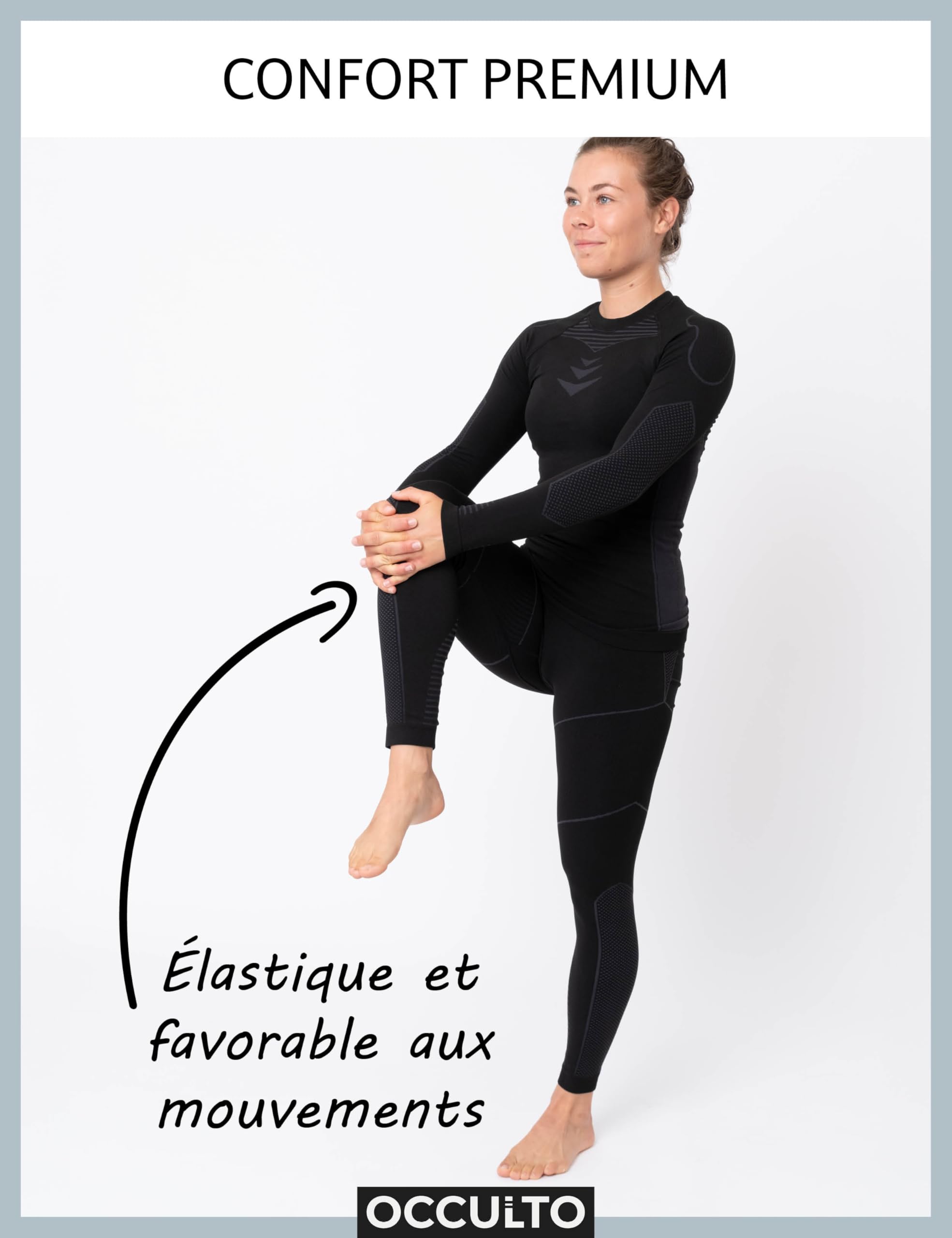 Occulto sous vetment Thermique Ski Femme (modèle: Lindsey)