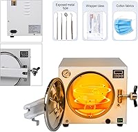 Vista 7 de Equipo de laboratorio de autoclave de vapor de alta presión 18L