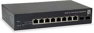 LevelOne GEP-1051 - Switch - 10 Anschlüsse - Smart - an Rack montierbar