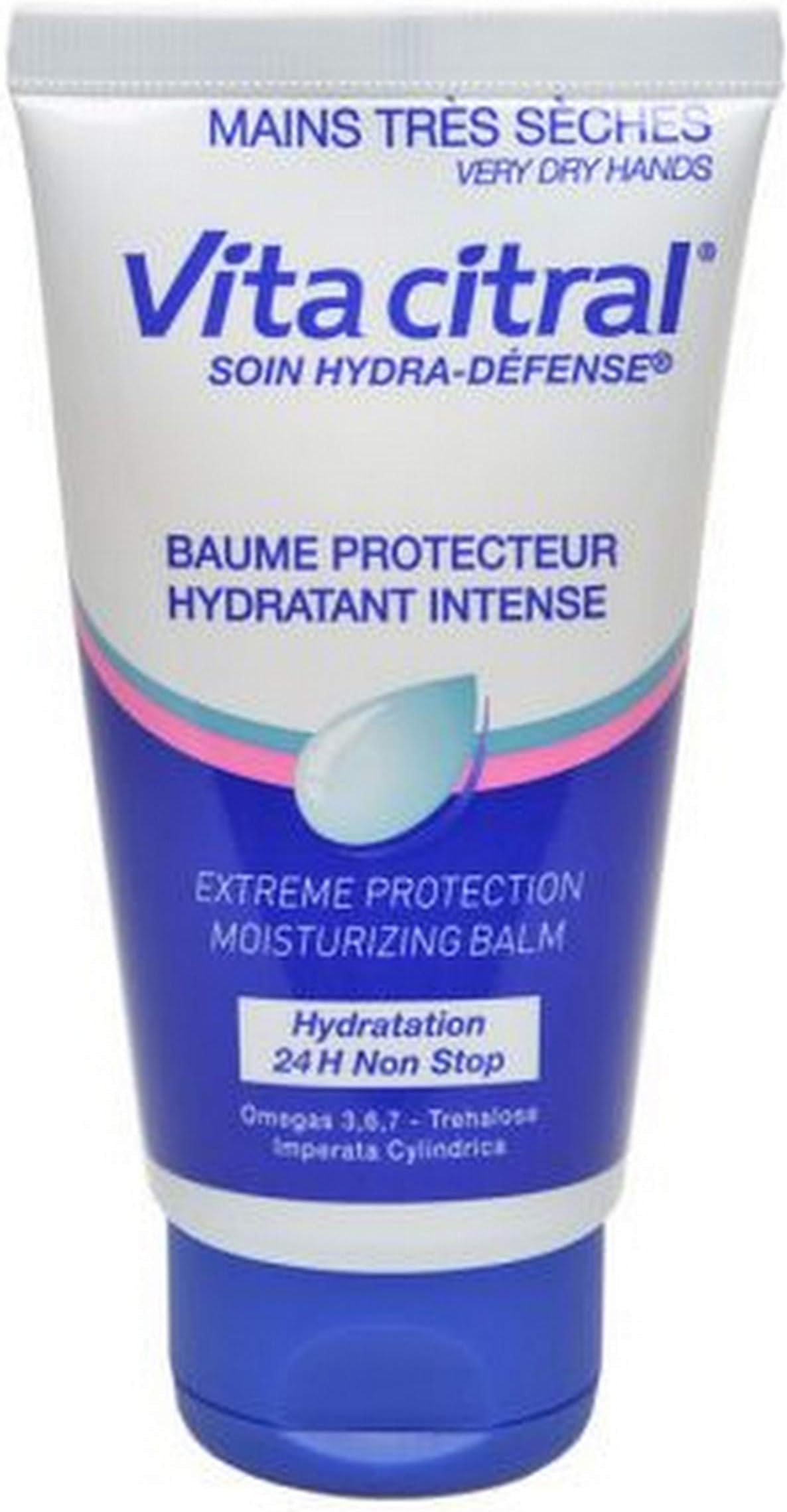 Vita Citral Hydra-Defense Hand Balm for Dry Hands 75ml - Hydrates Dry Hands
