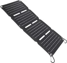 Kit de Carregador de Painel Solar Dobrável de 40 W Com Saídas USB-C e USB-A para Telefones, Bancos de Energia, Tablets, Painel Solar Portátil, Leve e Ecológico, Carregamento