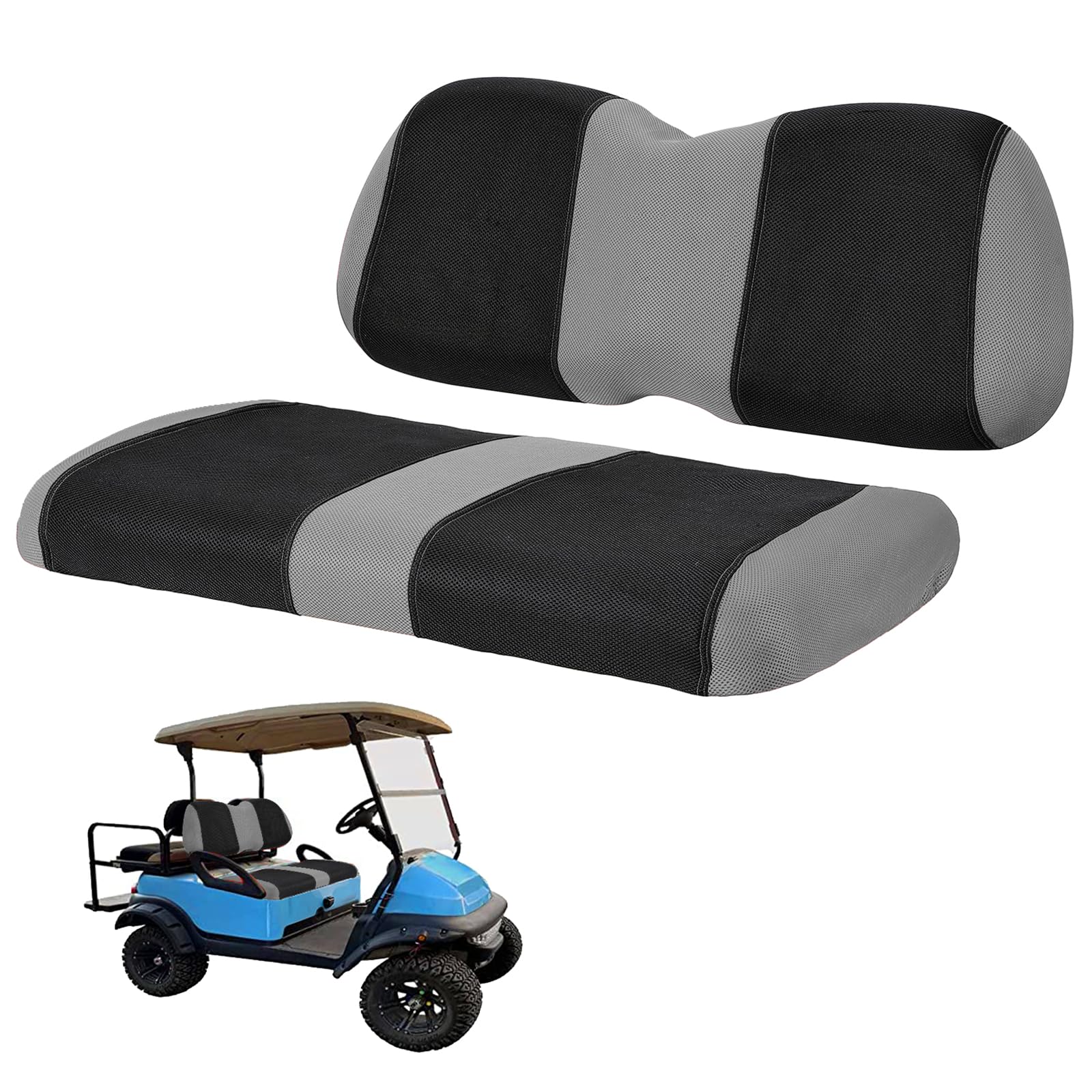 2 PCS Golf Cart Front Seat Covers for Club Car Precedent