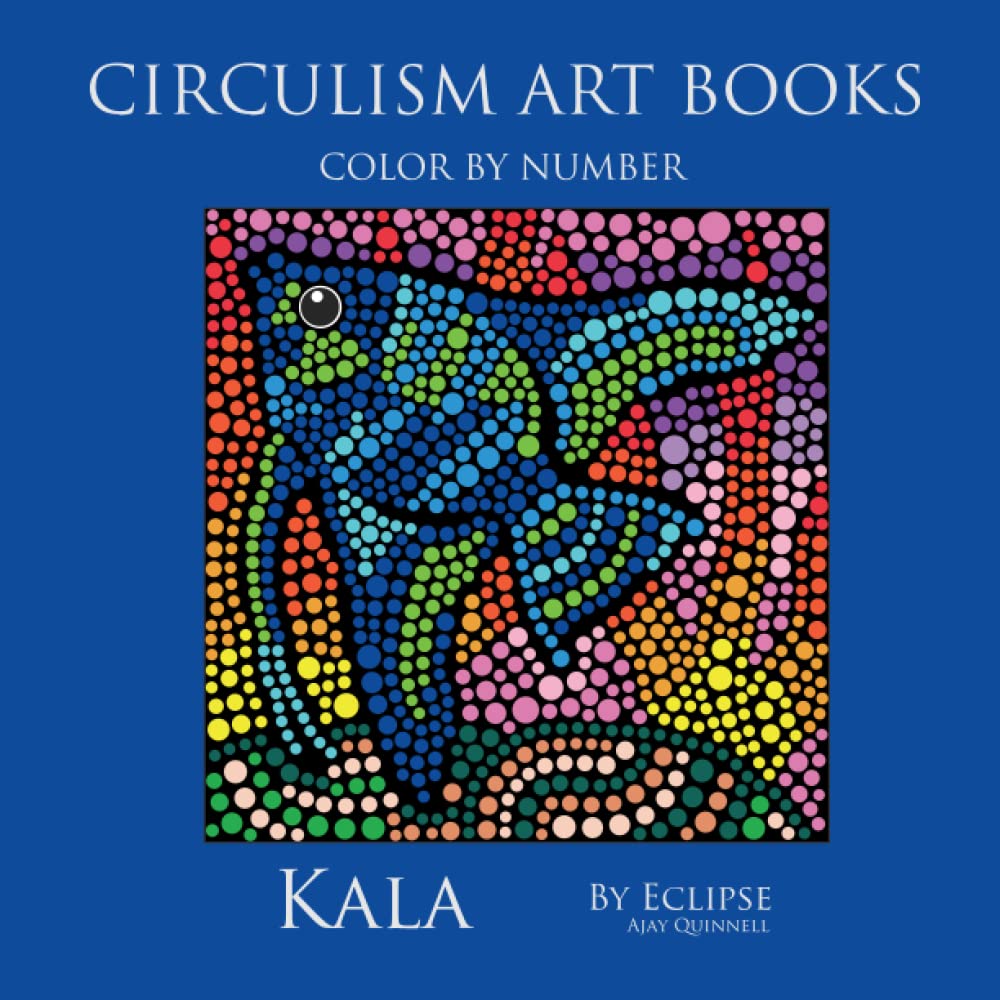 Kala : Color by Number Circulism book - Superior paper edition