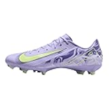 United Mercurial Vapor 16 Academy MG Low-Top Soccer Cleats (HF1604-500, Purple Agate/Barely Volt)