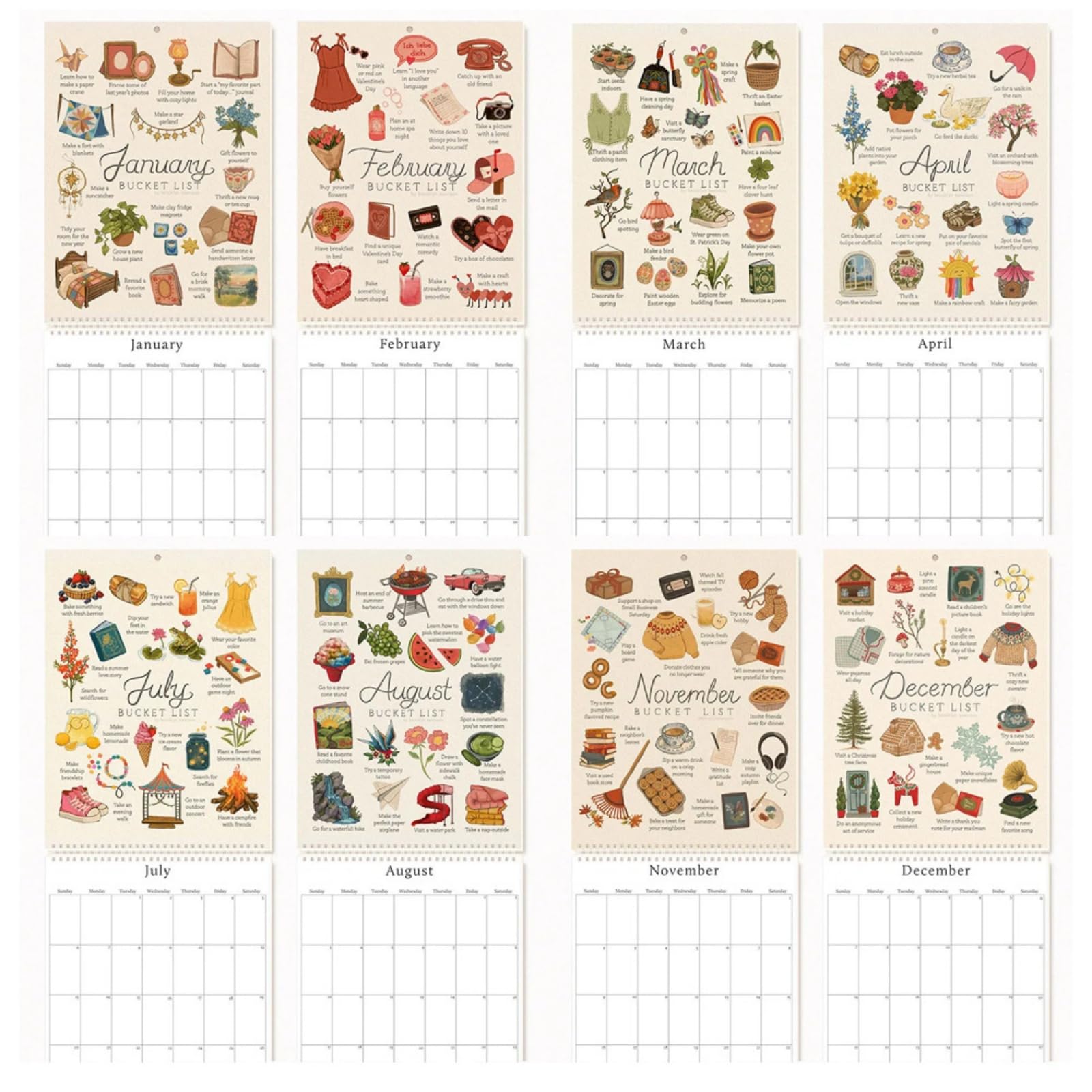 Bucket List Calendar 2025 - Image 3