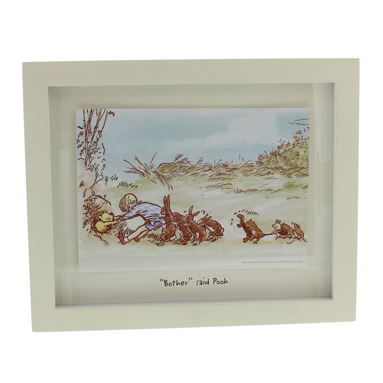 Disney Classic Winnie The Pooh Framed Picture - Oh Bother