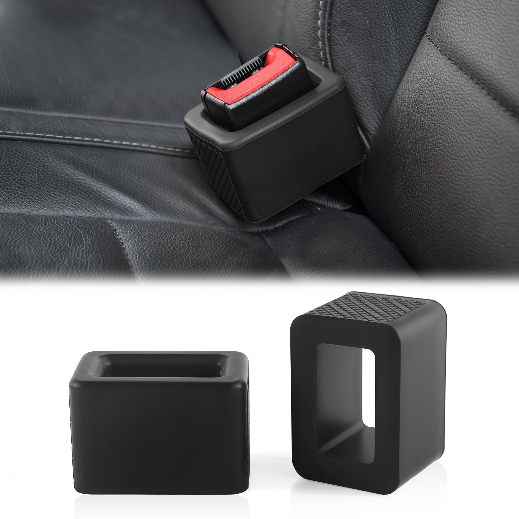 Amiss 2PCS Seat Belt Buckle Holder