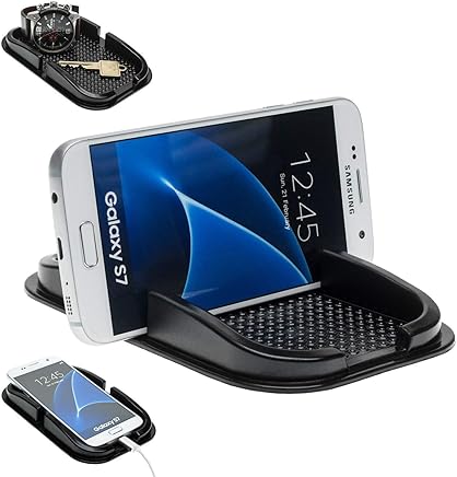 Mobile Fox coche Alfombrilla Antideslizante funda soporte para Samsung Galaxy J1/J3/J7/A8/A9/Alpha/Duos Negro Mobile Fox coche Alfombrilla Antideslizante funda soporte para Samsung Galaxy J1/J3/J7/A8/A9/Alpha/Duos Negro