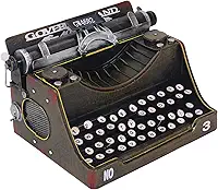 ICRPSTU Máquina de Escrever Retro Vintage Clássica Modelo de Máquina de Escrever Manual Artesanal Com Material de Ferro de Alta Classe para Casa Sala de Estar Estúdio Escritório c