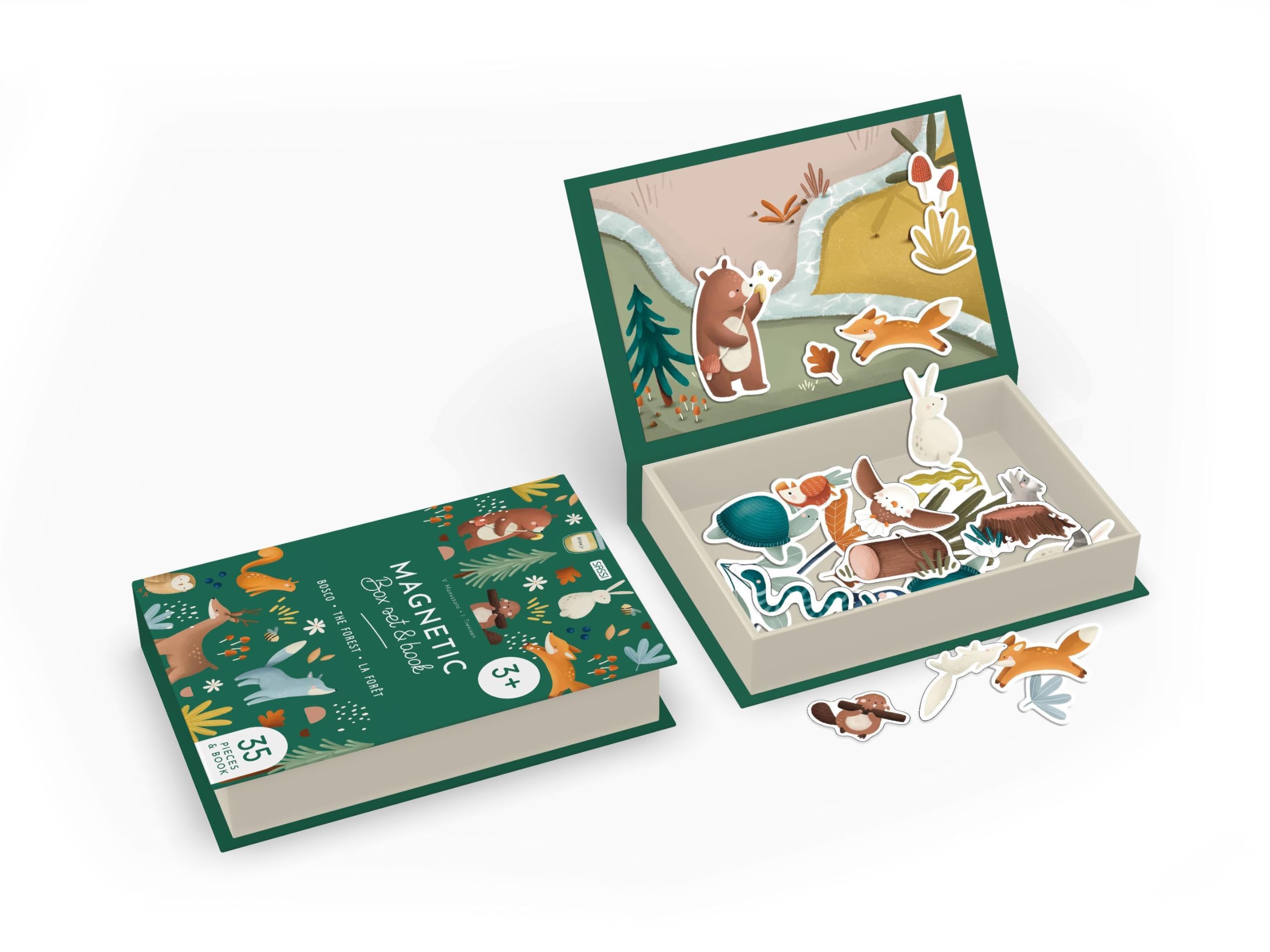 Bosco. Magnetic Box e book. Ediz. a colori. Con magneti: Magnetic Box Set