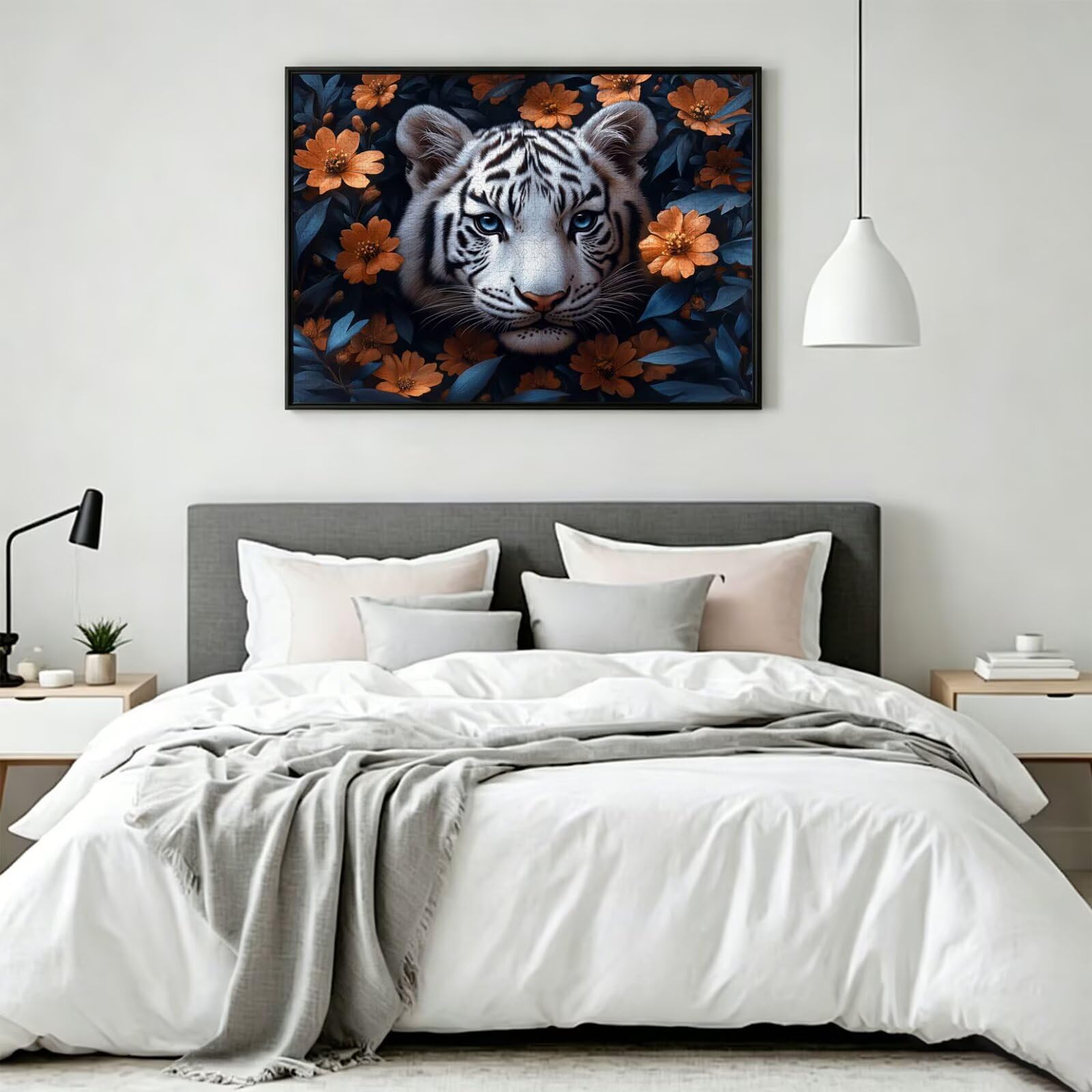 Puzzle 5000 Pezzi Fiori Puzzle Adulti, Gioco Educativo, n-294 | Jigsaw Puzzles tigre, Impossibile Difficile Sfida, Classici Gioco Familiare, Giochi Divertenti, Idee Regalo