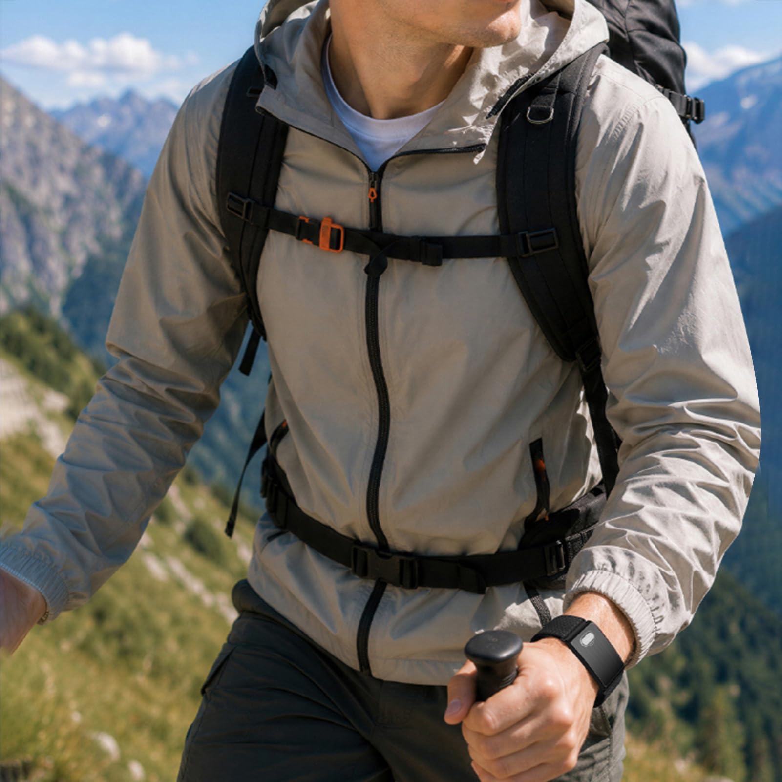ASHATA Smart Health Band Fitness Tracker IP68 étanche à l'eau HRV et