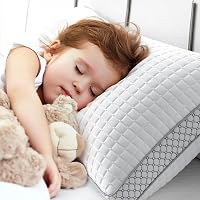 Vankúš BedStory 40x80 cm, sada 2 kusov s nastaviteľnou výplňou, ergonomický vankúš na spanie 6