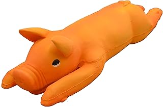 Amazing Pet Products Latex Hog Dog Toy, 6.5-Inch