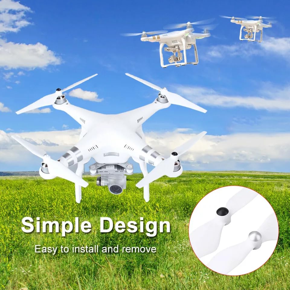 REES52 1 Pairs CCW/CW Propellers, Quick Release 9450 Propellers Blades For DJI Phantom 3 SE/Pro/Adv 3 Standard 4K - Image 9 thumbnail