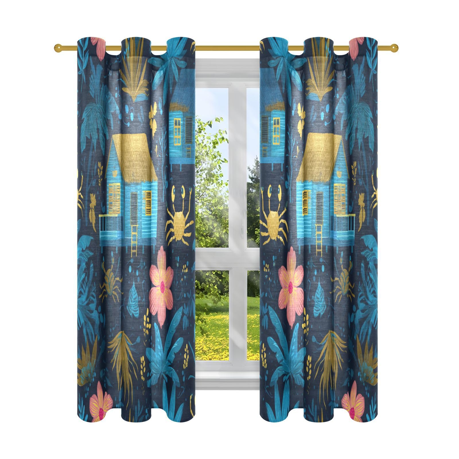 Rideaux occultants cuisine 160 cm isolants, cortinas para habitacion isolation thermique