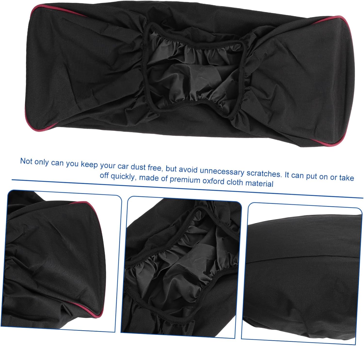 Milisten Car Covers Waterproof Capstan Oxford Cloth Cover Winch Protector 600d Material