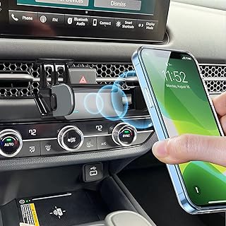 BIXUAN 2023 HRV Car Phone Holder Mount for 2023 Hondaa HRV Air Vent Car Electric Cell Phone Holder Vent Phone Mount for Car with Expandable Grip 2023 HRV Accessories 360 Degree Rotation