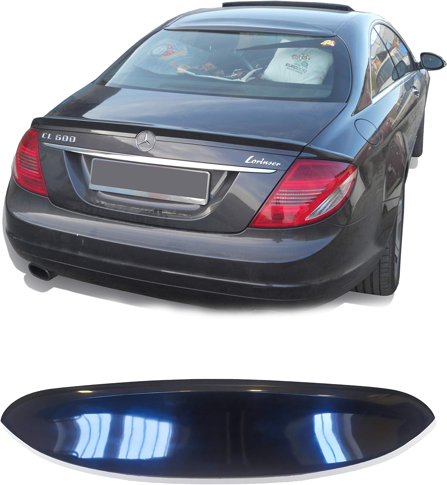 Roof Window Spoiler fit for Mercedes-Benz C216 W216 CL CL500 CL550 CL600 CL63 CL65 AMG 2006 2007 2008 2009 2010 2011 2012 2013 2014