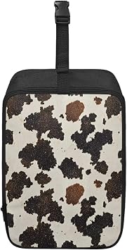 Portable Steamer Storage Bag Compatible with Conair Hand-held Clothes Steamer, Outdoor Brown Cow Garment Steamer Accessories