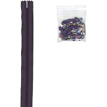 Zippers by The Yard 4yds -Eggplant