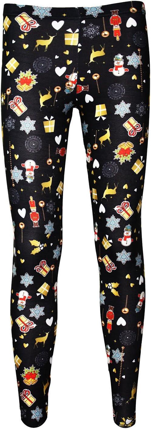 Insanity Snowmen Nutcrackers Girl's Children's Printed Leggings