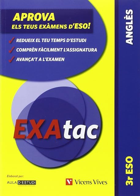 Portada de Exatac. 3 ESO. Anglès 3º ESO