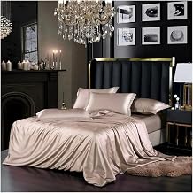Quality White Duvet Cover Set Bed Sheet 2Pillowcases Twin Double Queen Eucalyptus Lyocell Natural Silky Soft Cooling Bedding Set,Bedding