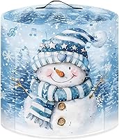 Vista 23 de Cubierta antipolvo para olla a presión de 6 cuartos, freidora de aire, arrocera, cubiertas antipolvo para electrodomésticos de cocina con bolsillos