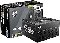 Fonte de Alimentação MSI MAG A850GL PCIE5-850W, 80 Plus, Gold, PFC Ativo, Full Modular