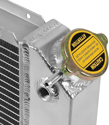 Miniatura 4 de DNA Motoring RA-CHEVY-96-3 - Radiador de aluminio completo de 3 filas compatible con SonomaJimmy 96-03, Blazer 97-05 4.3L V6, 16.15 x 27 x 2