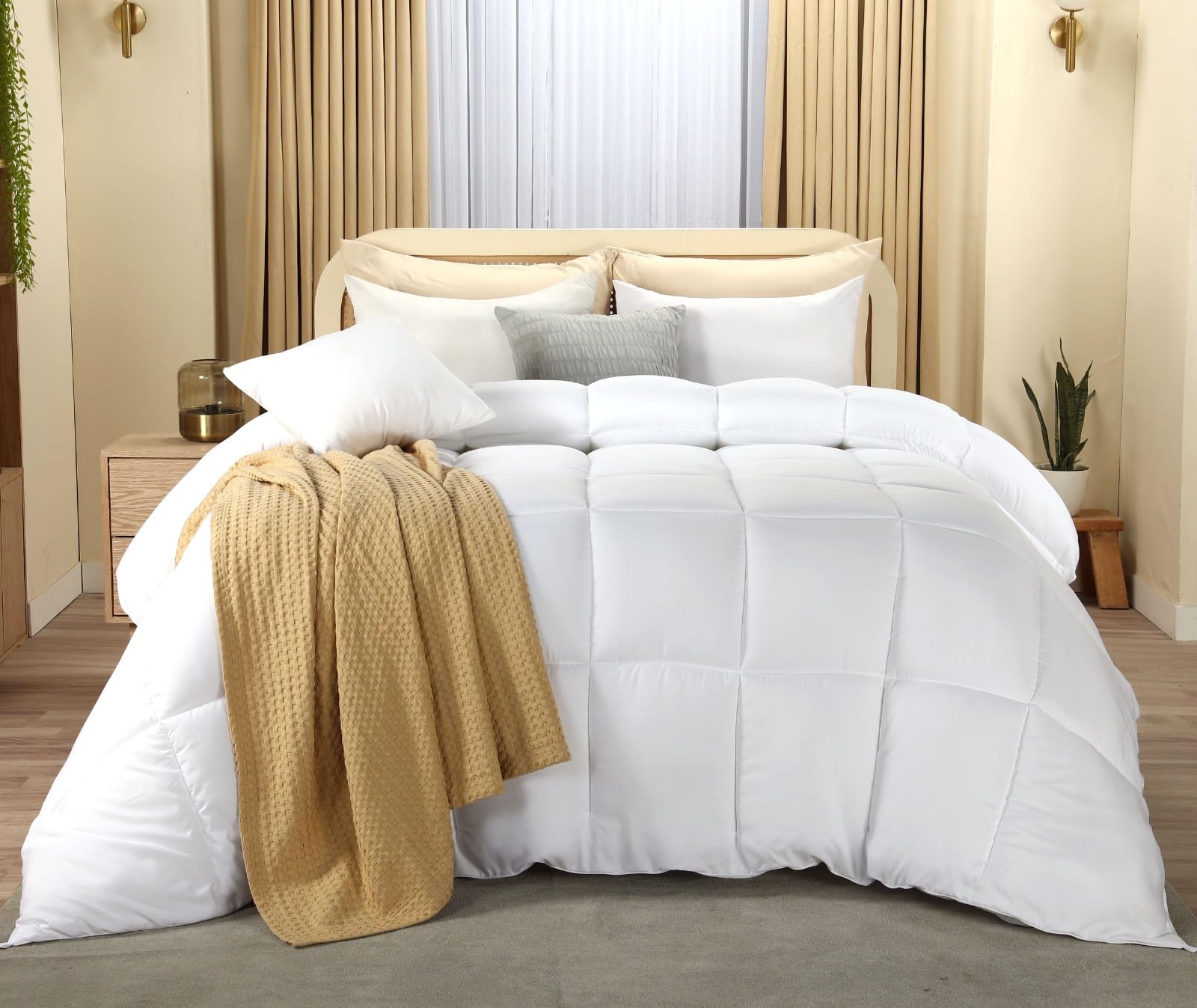 Casabella 15 Tog Premium Duvet - Super Quality Single Quilt For Year-Round Comfort - Soft Touch Cover, Hypoallergenic, Machine Washable (135Cm X 200Cm) 135Cm