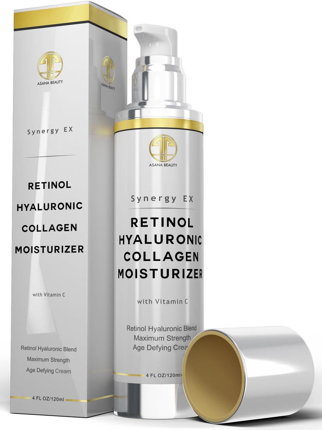 NeuCeutica Retinol Hyaluronic Acid Moisturizer Cream: Collagen, Vitamin C, 4 Ounce