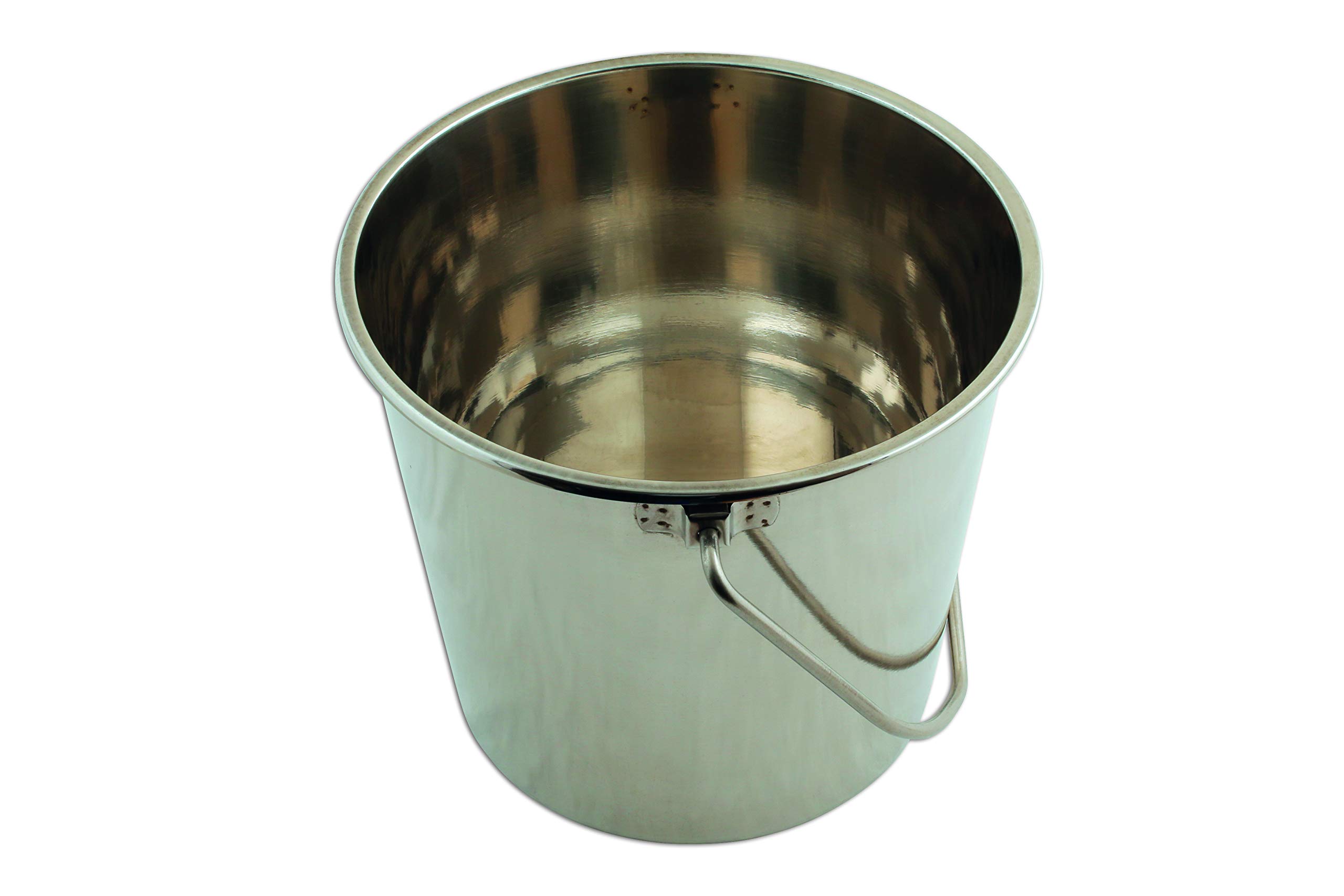 Laser 5929 Stainless Steel Bucket 12L,Silver