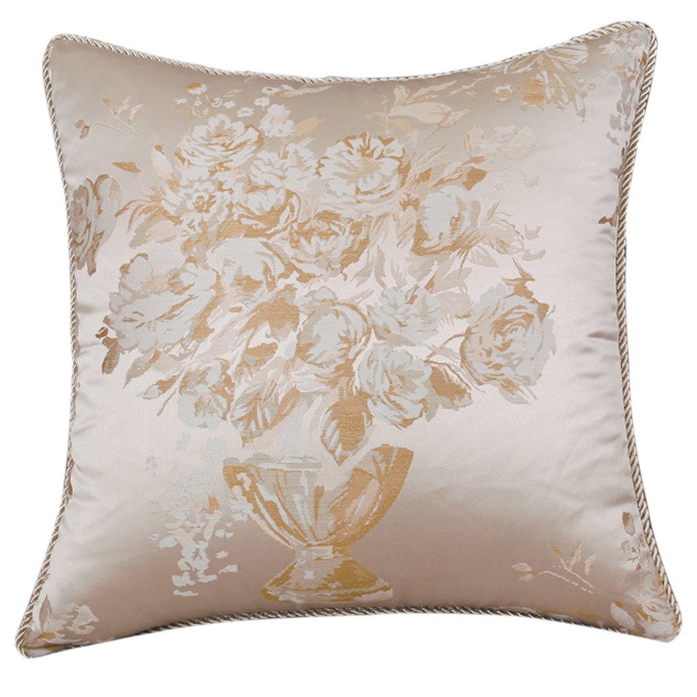 Coussins de soie-mélange canapé 55x55cm contre la fatigue des cervicales