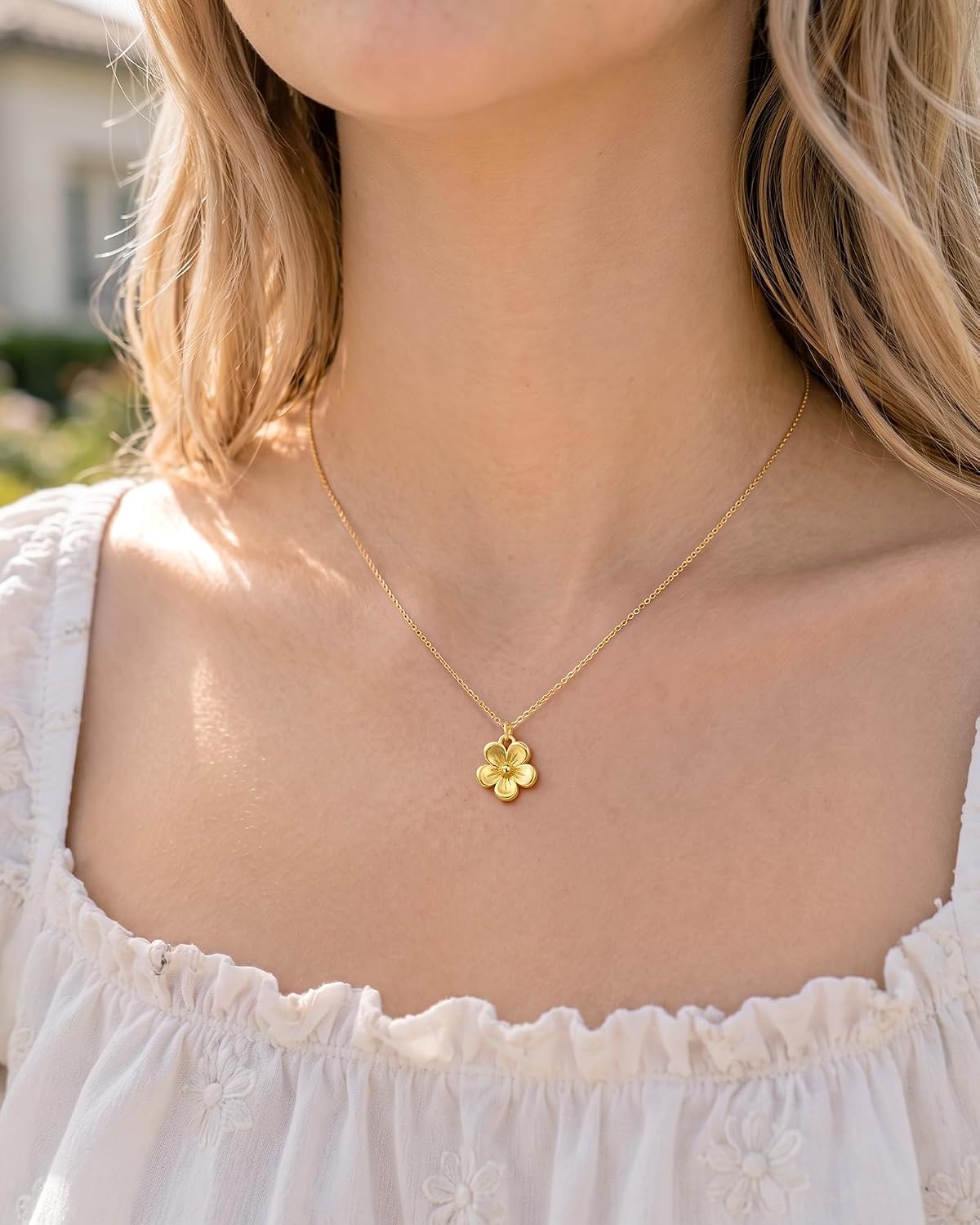 Flower Necklace for Girls, Tween Jewelry Girls Trendy