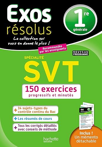 Exos Résolus - SPECIALITE SVT 1ère