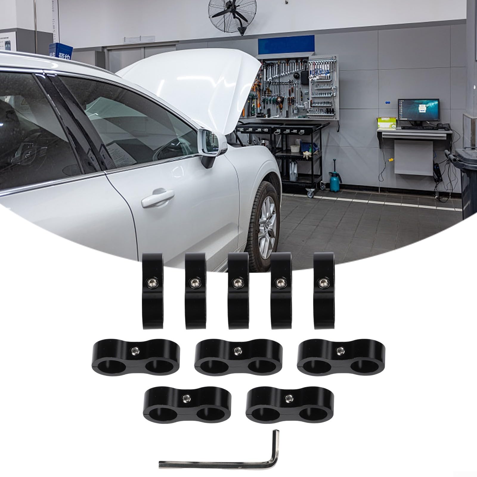 AN4AN10 Klemme für Automobilölleitung und Kraftstoffschlauch-Trennung (AN8)