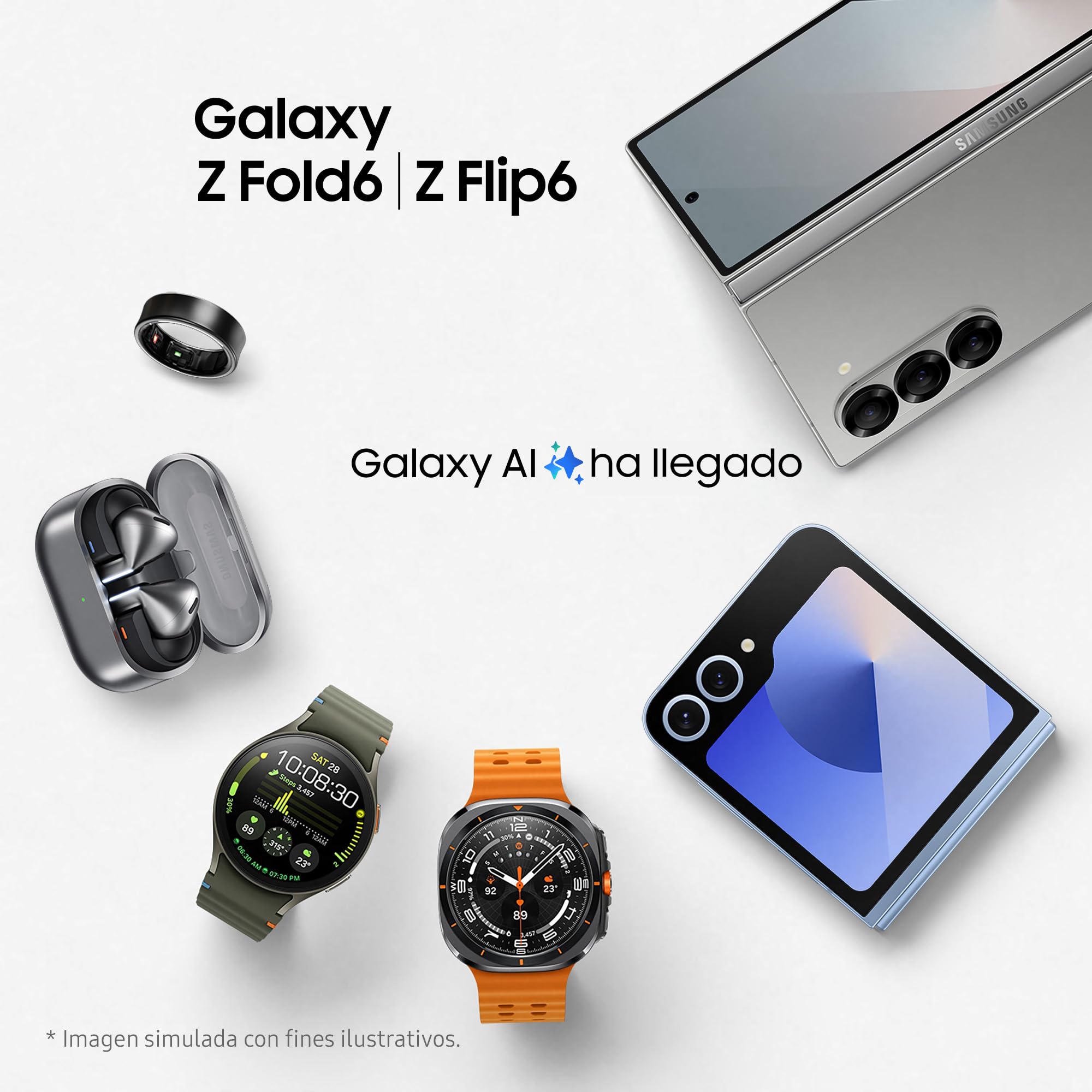 Samsung Galaxy Buds3 Pro + Cargador - Auriculares Inalámbricos, Cancelación de Ruido, Bluetooth, Audio 361, Sonido Hi-Fi, Gris (Versión Española)